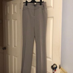 Express Columnist Dress Pants- Light Grey